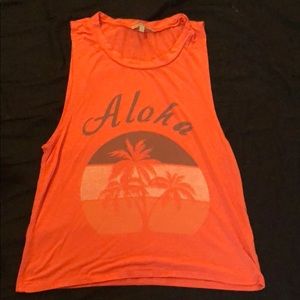 Orange summer shirt